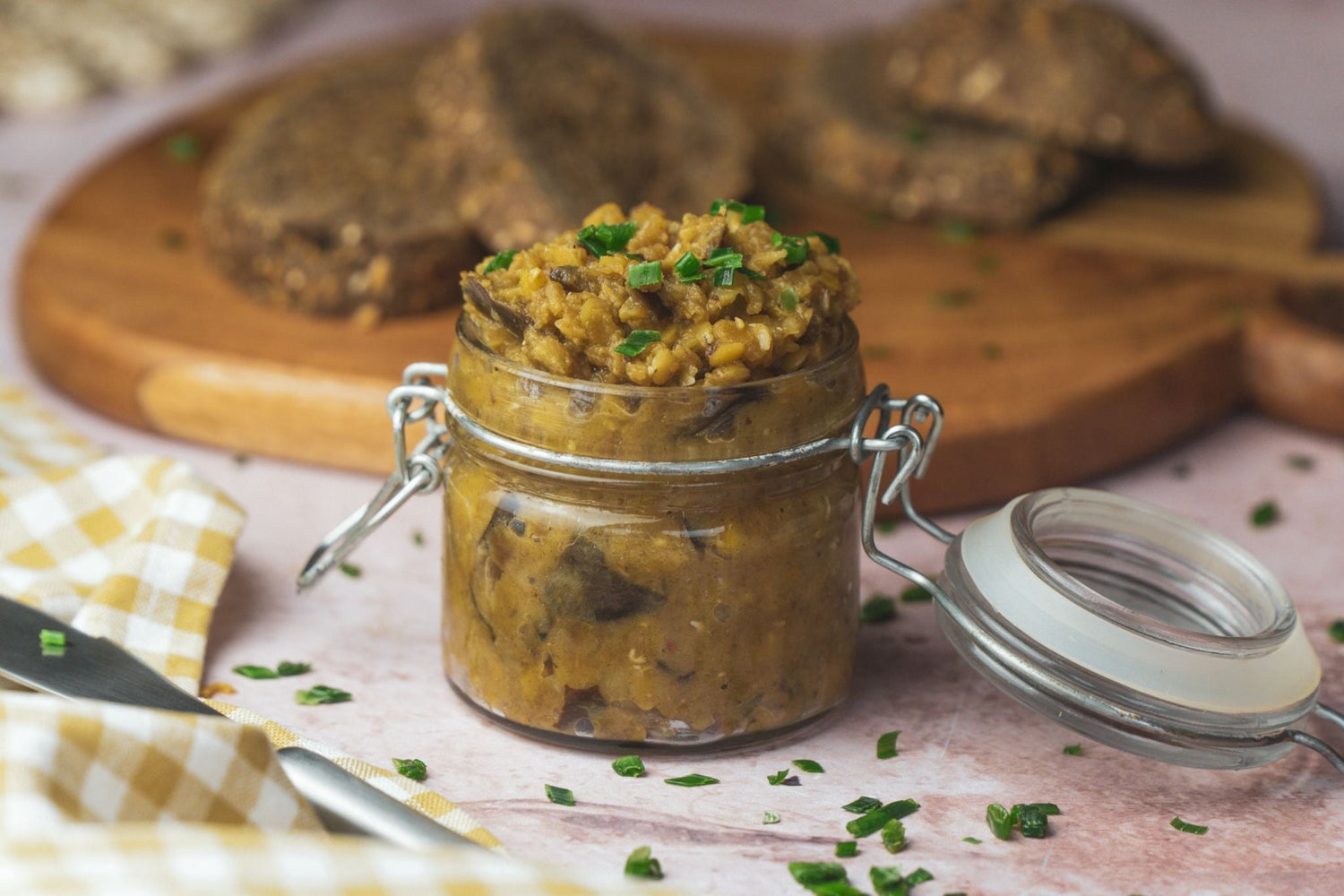 Curry Linsen Brotaufstrich