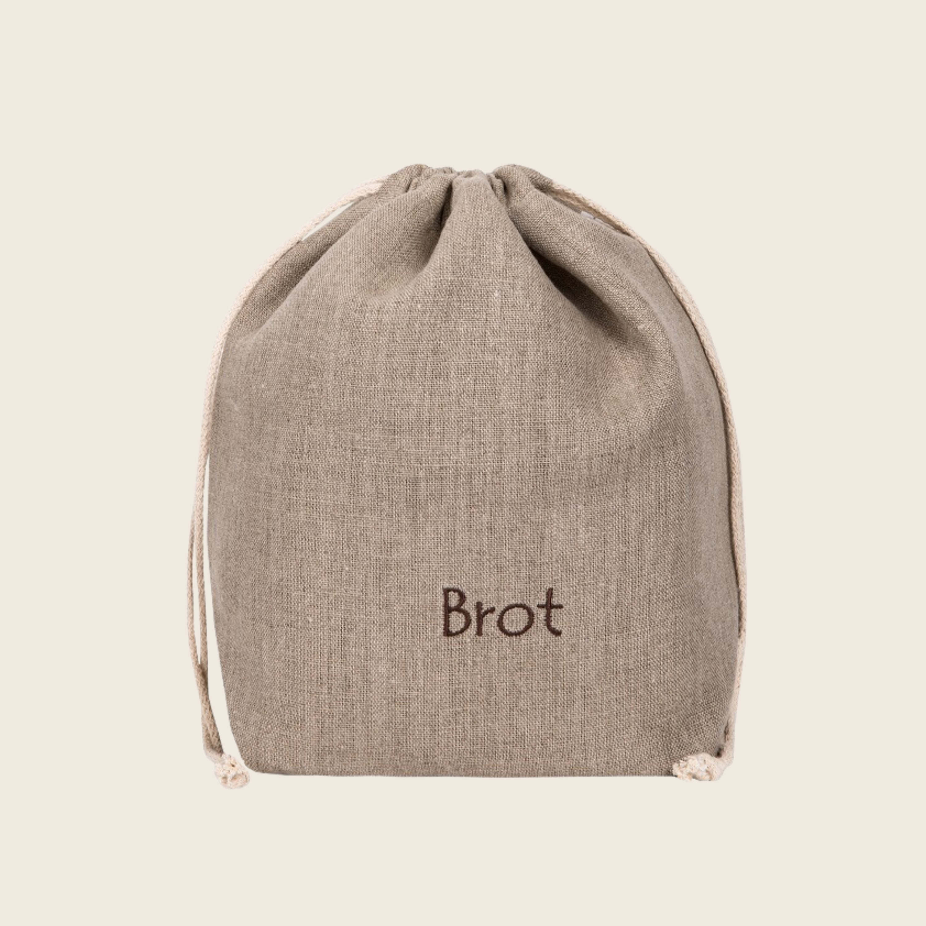 Brottasche/Brotkorb Leinen 2in1