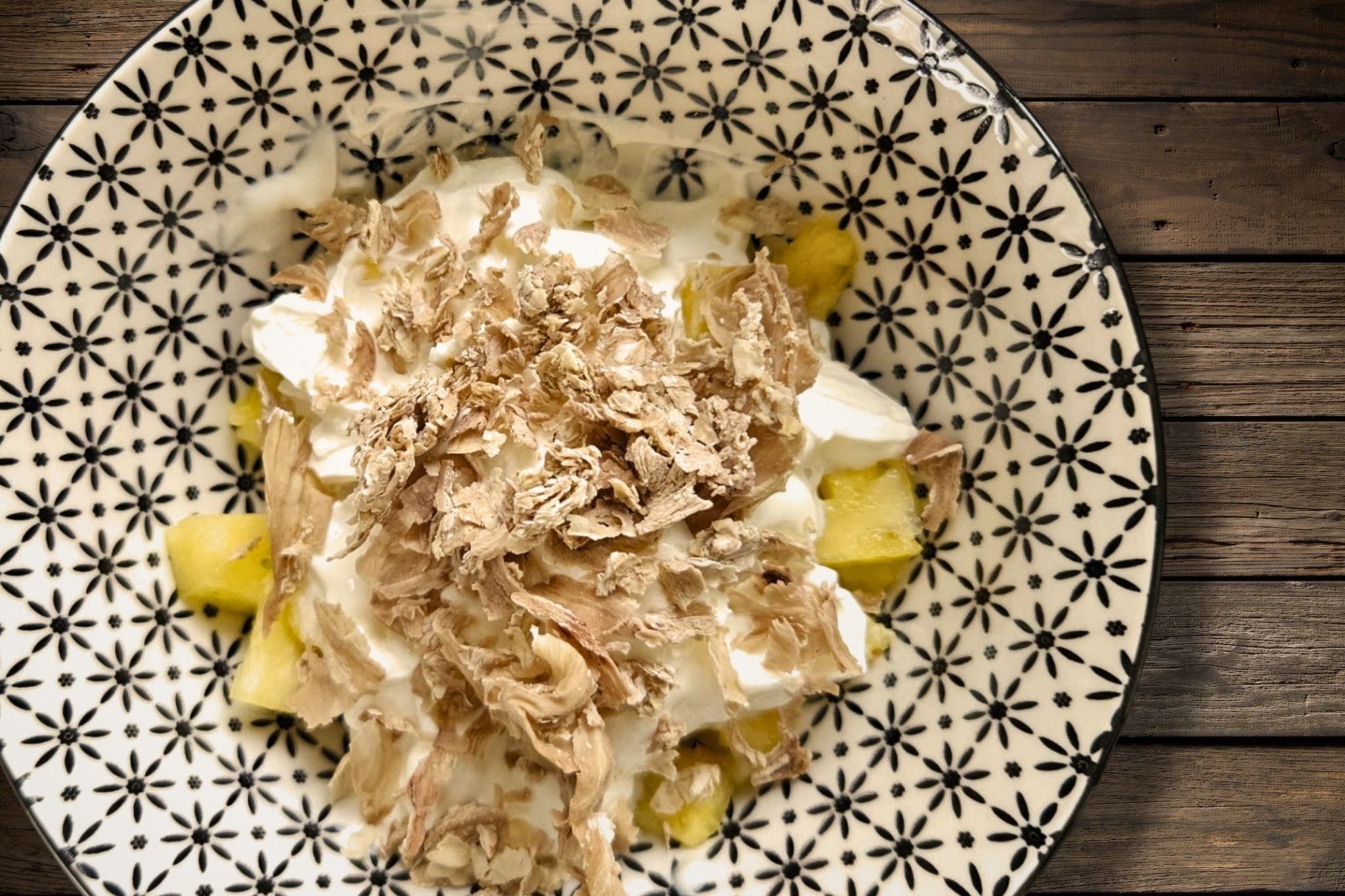 Sonnengelb trifft Waldgold: Das knusprige Kastanien-Ananas-Frühstück